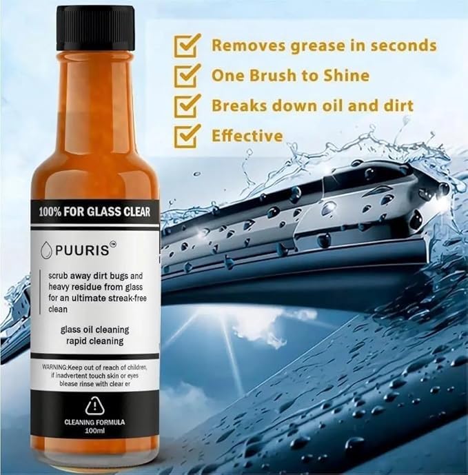 Glass Cleaning Agent Powerful Stain Remover - BUY 1 GET 1 FREE