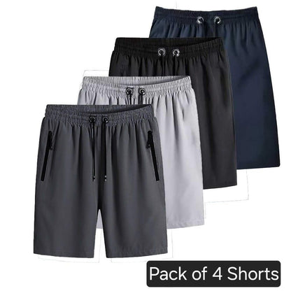 🔥 BUY 1 GET 3 FREE 🔥 Men's Stretchable Cotton Shorts (₹225 piece)