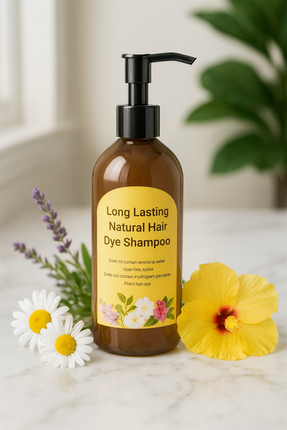 💥 BUY 1 GET 3 FREE- Long Lasting Natural Hair Dye Shampoo