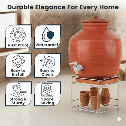 Heavy Steel Matka Stand | 50% OFF